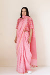 PINK CHANDERI SAREE