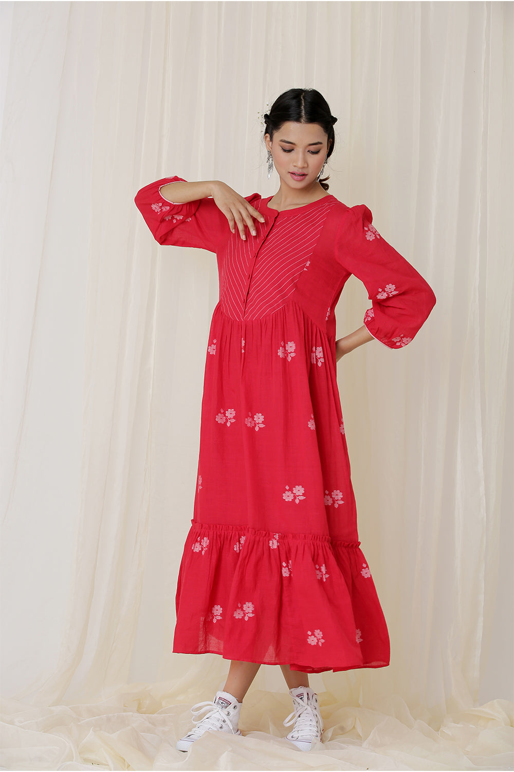 YOK DRESS (RED)