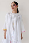 WHITE SHIFT DRESS