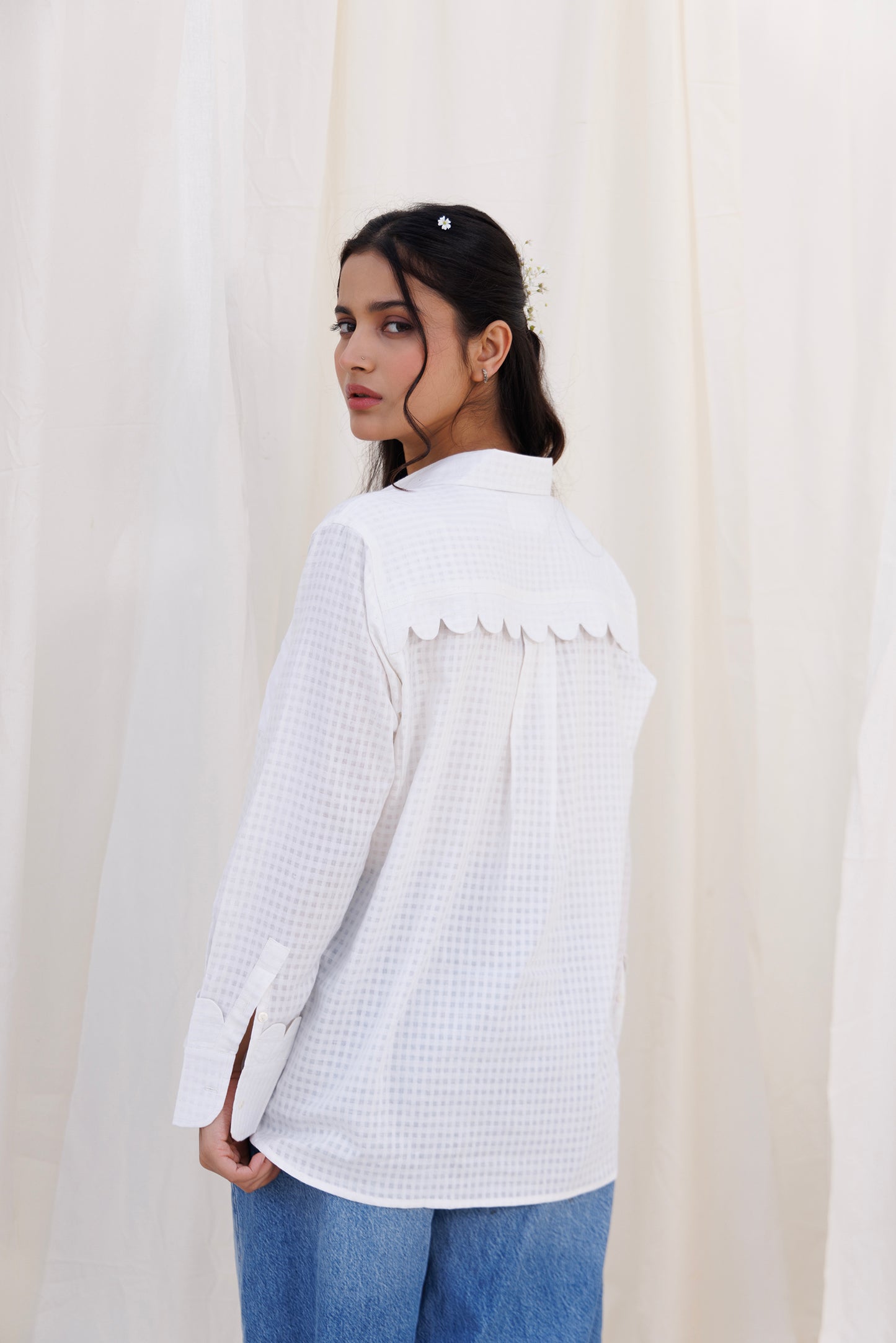 SCALLOP SHIRT