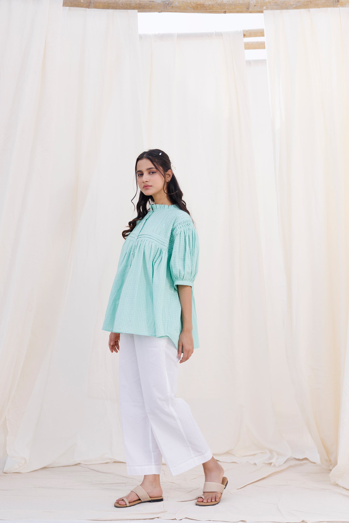 PINTUCKS TOP