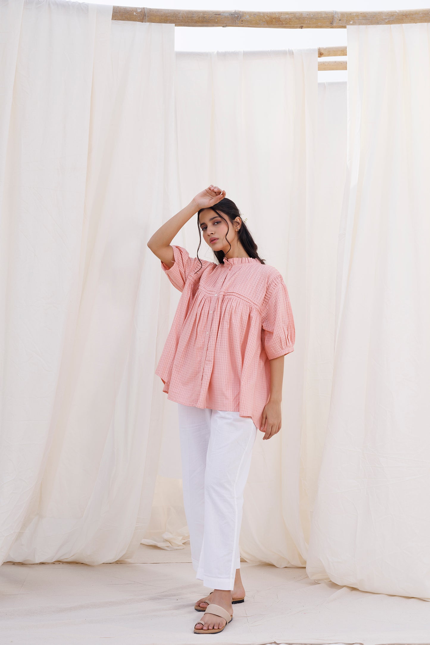 PINTUCKS TOP