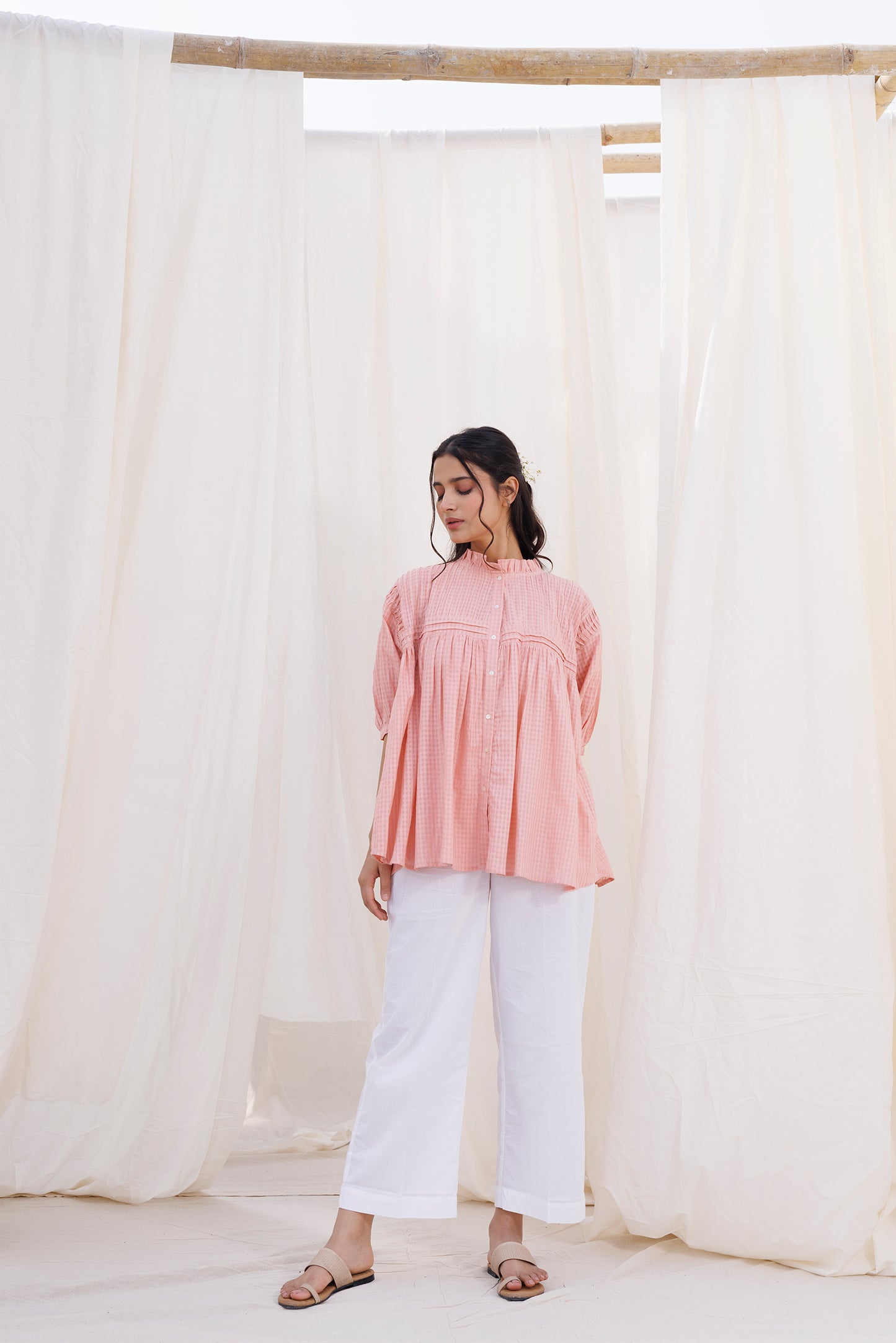 PINTUCKS TOP
