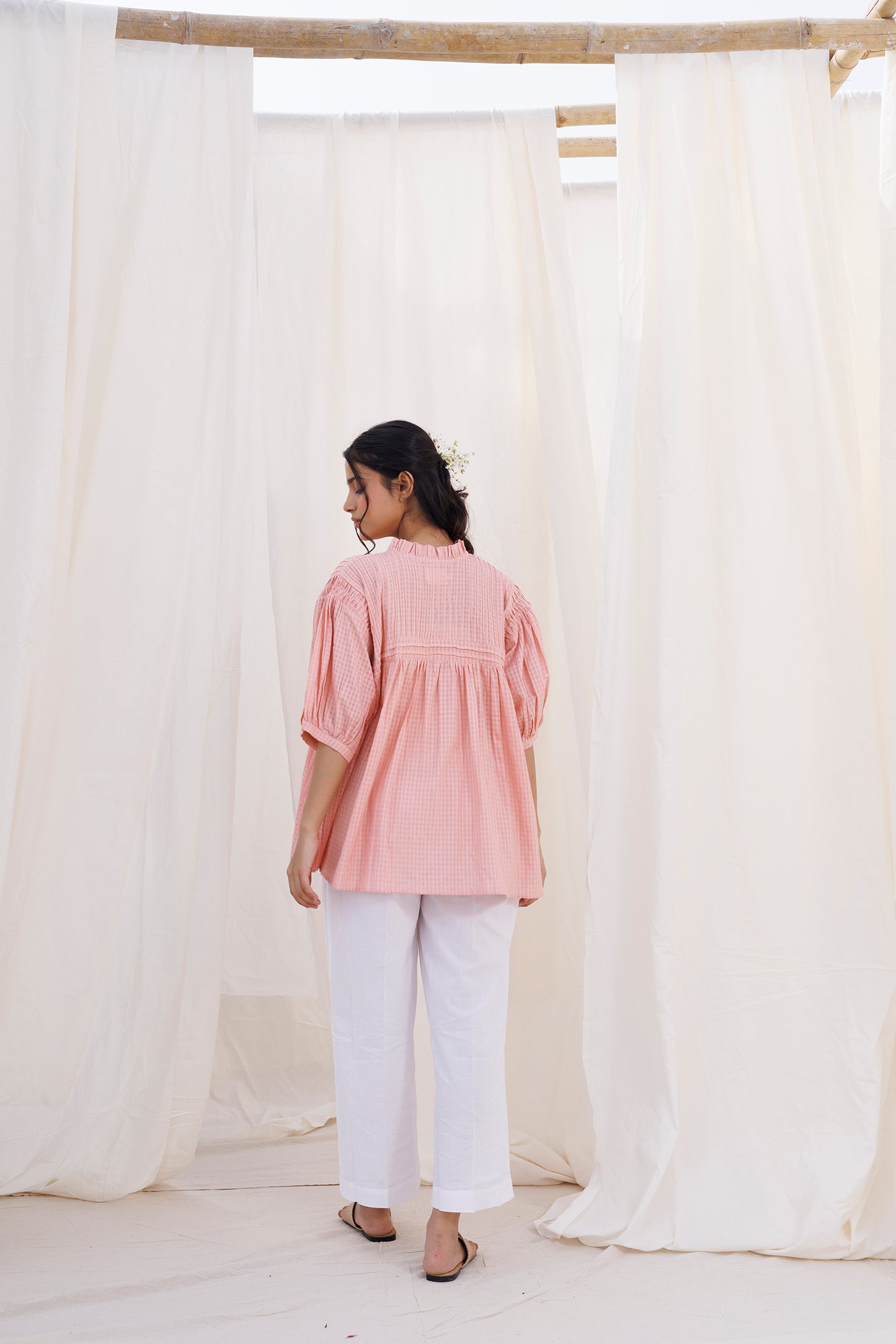 PINTUCKS TOP