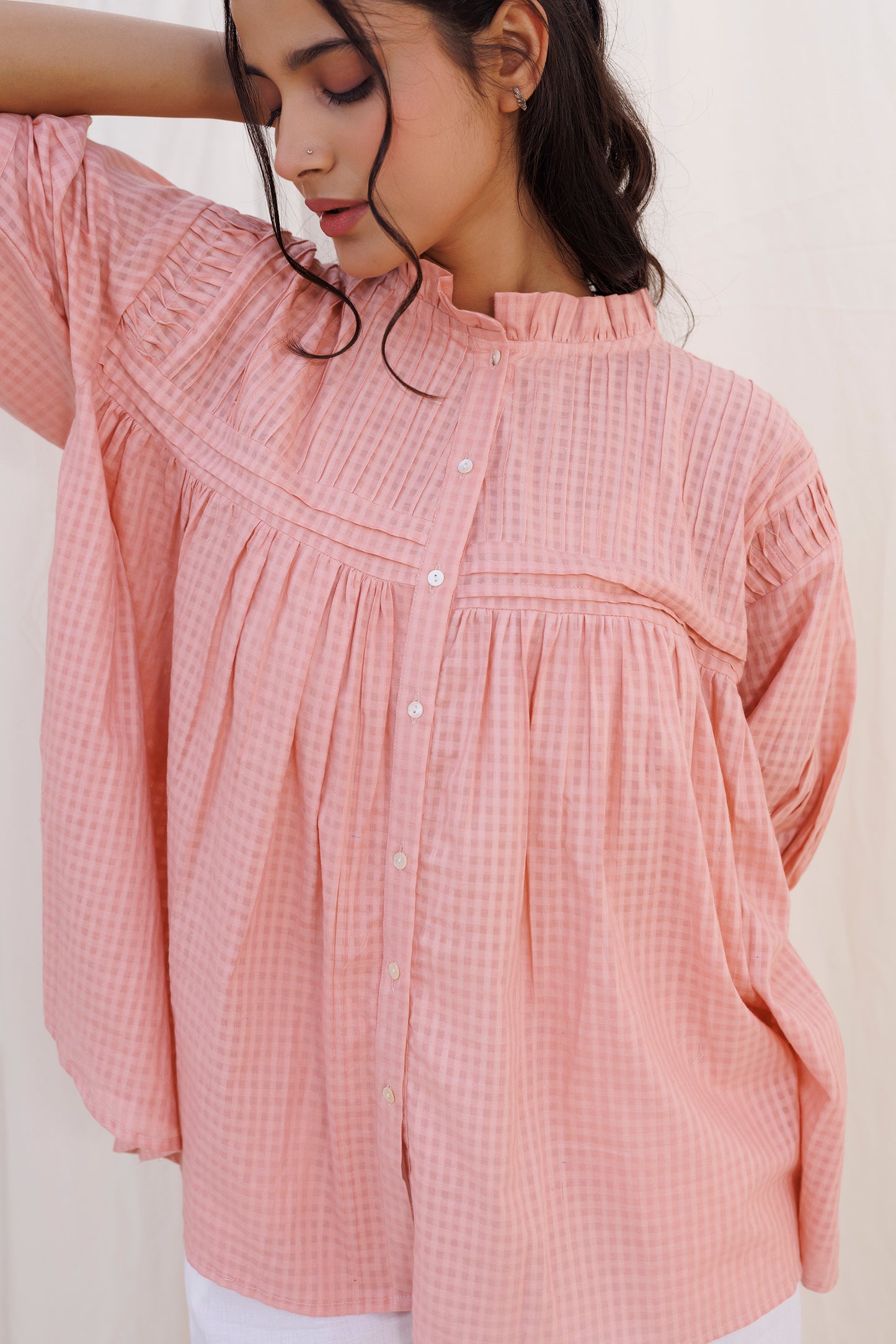 PINTUCKS TOP
