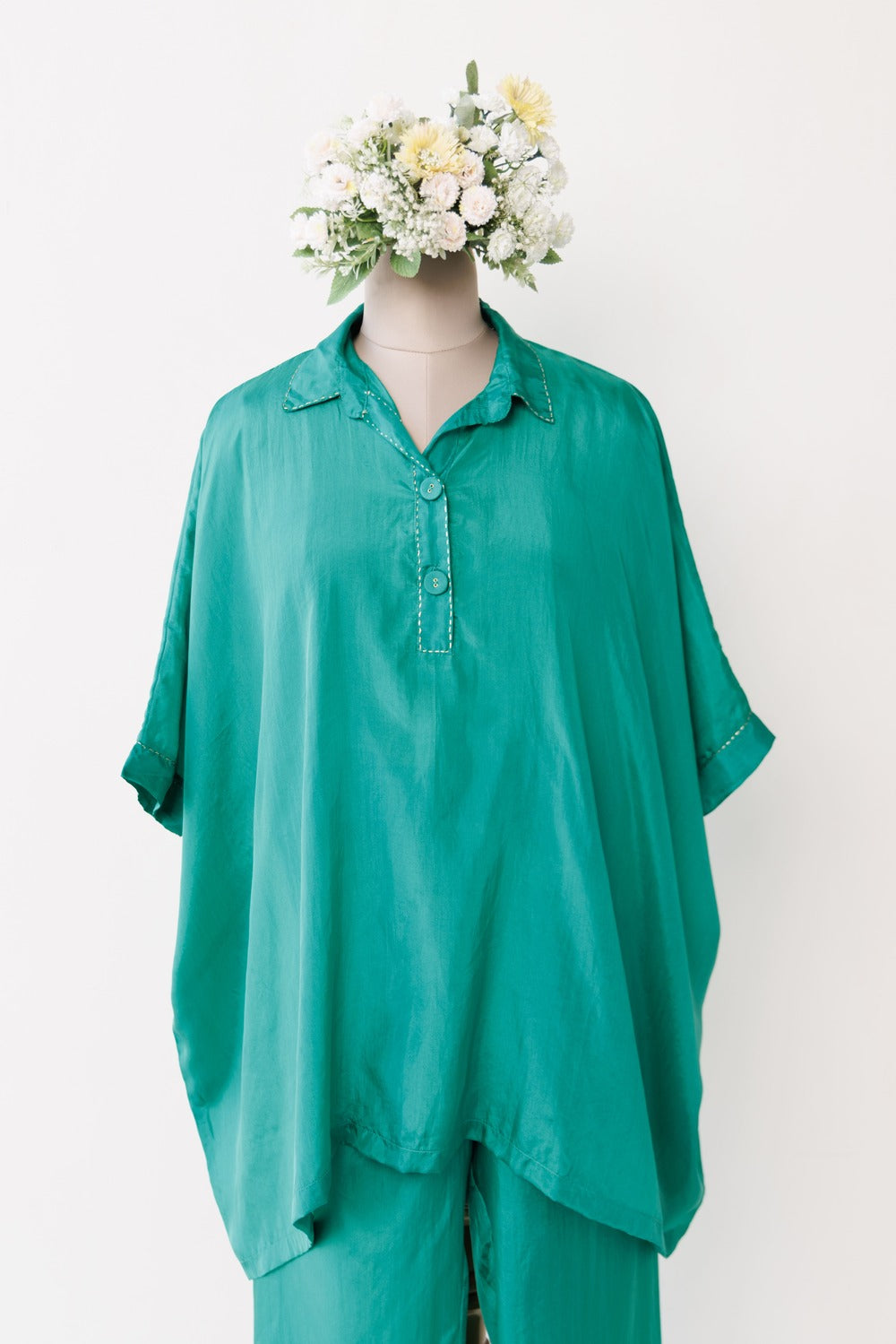 KAFTAN SHIRT CO-ORD SET OF-2