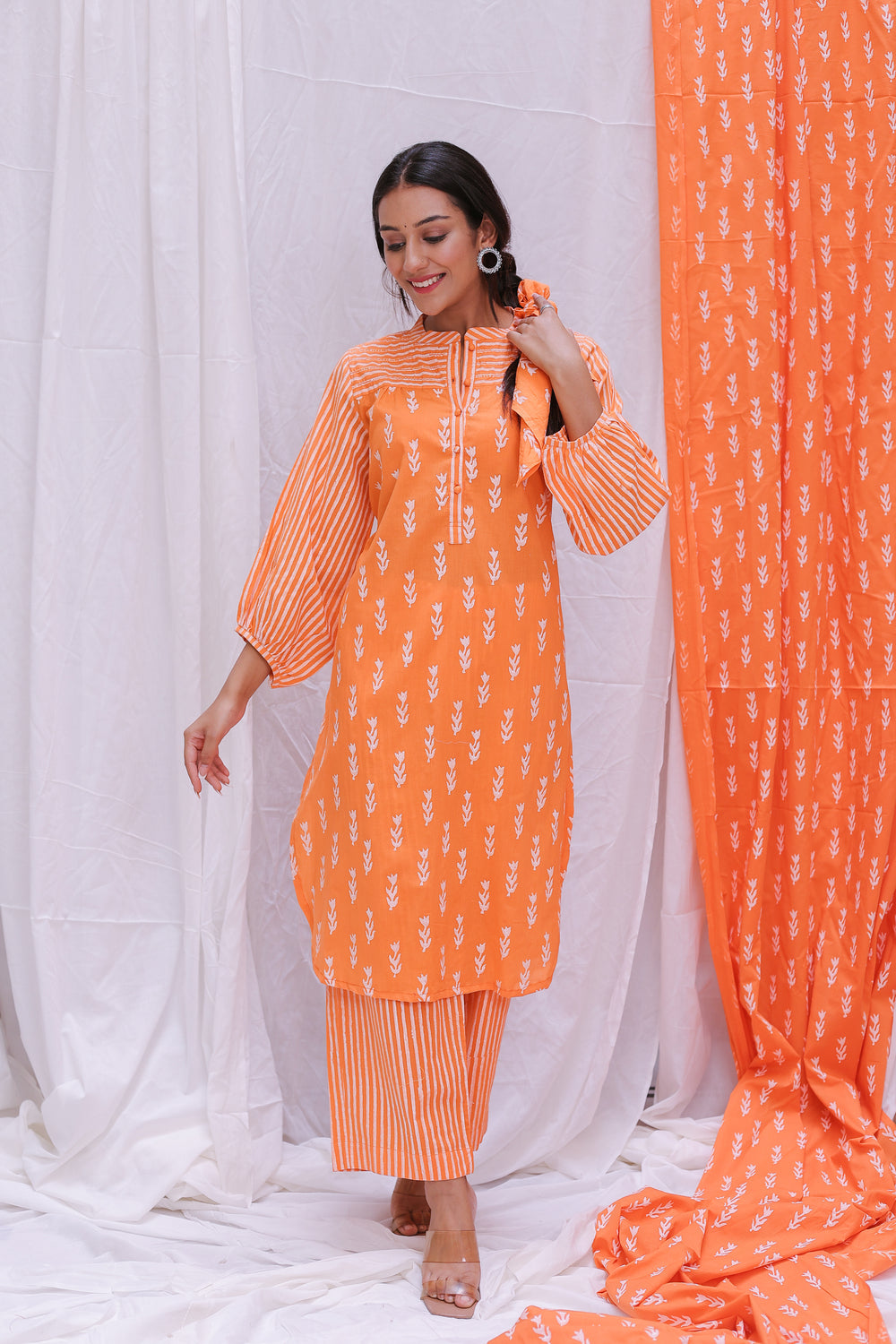 SHOULDER KURTA SET OF-2