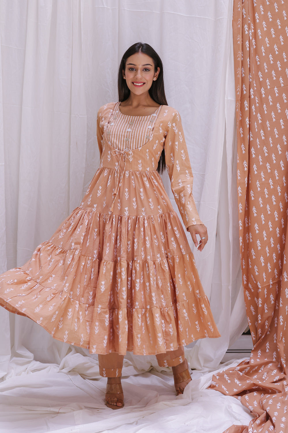FLAIR ANARKALI KURTA SET OF-2