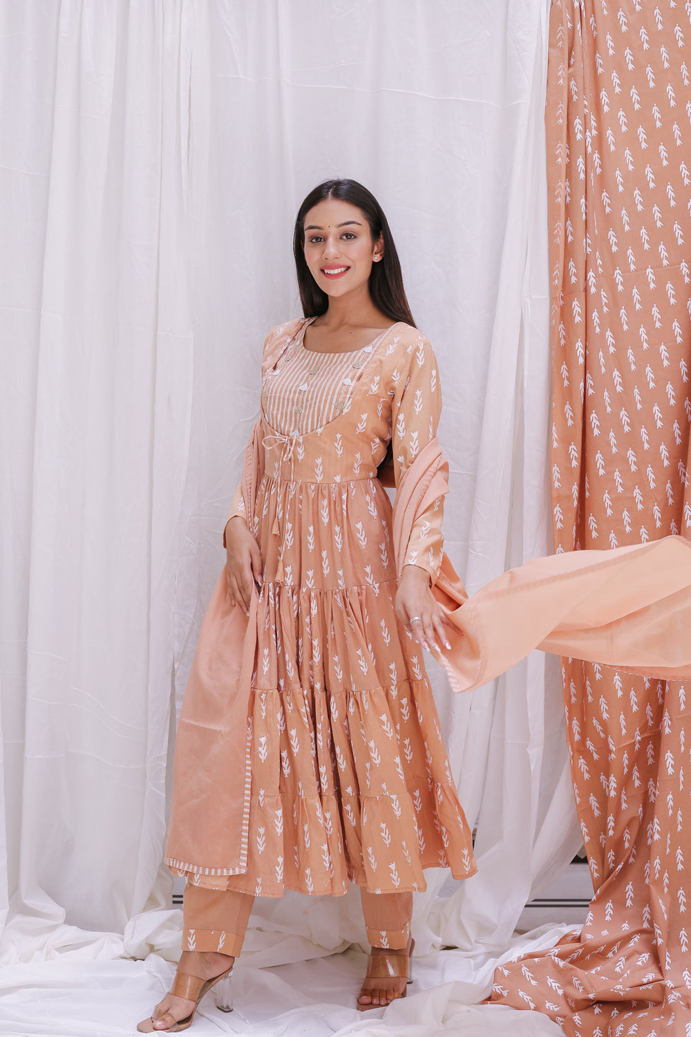 FLAIR ANARKALI KURTA SET OF-2