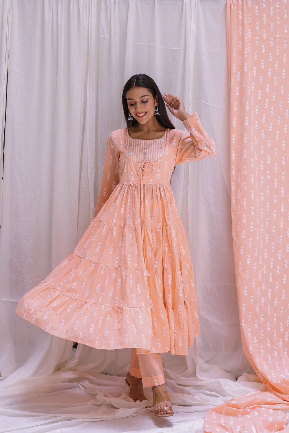FLAIR ANARKALI KURTA SET OF-2