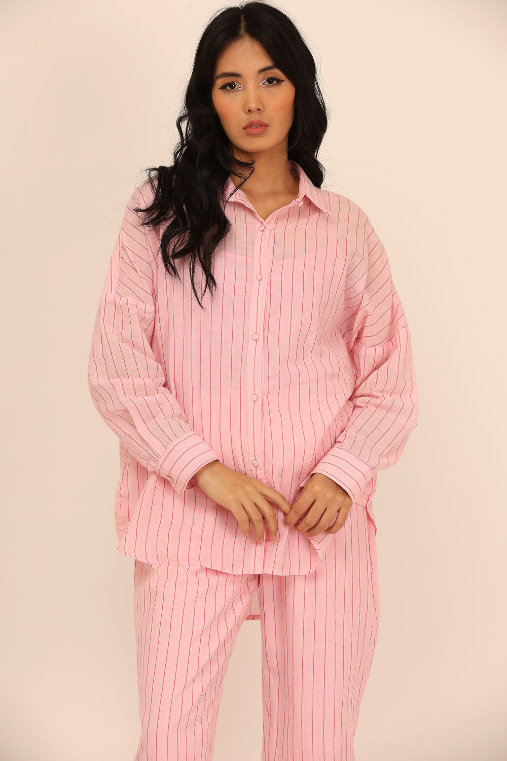 STRIPE BOXY SHIRT