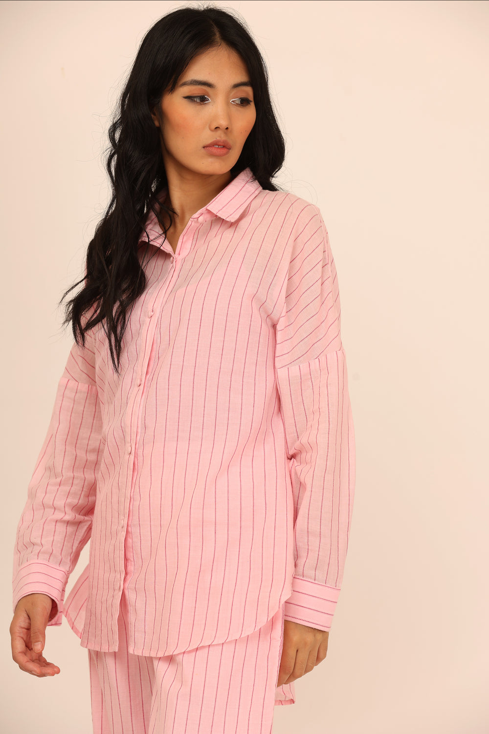 STRIPE BOXY SHIRT