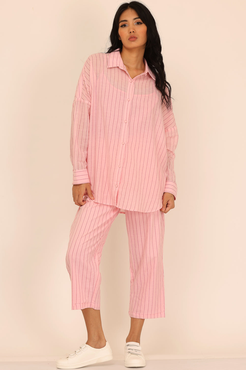 STRIPE BOXY SHIRT