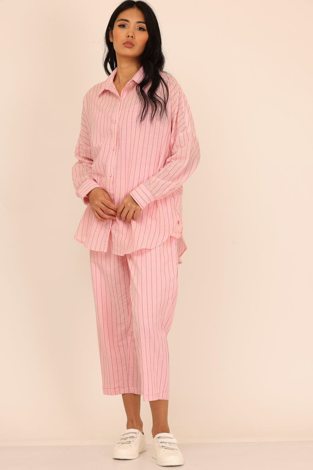 STRIPE BOXY SHIRT