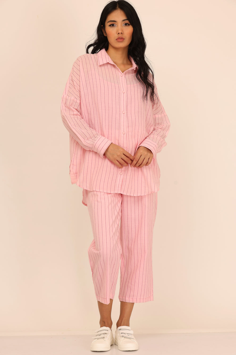STRIPE BOXY SHIRT