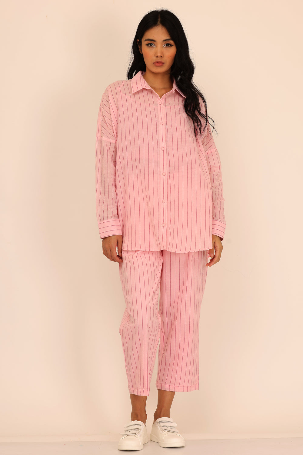 STRIPE BOXY SHIRT