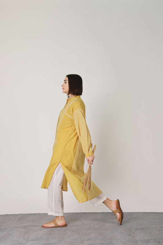 YELLOW KURTA SET OF 2