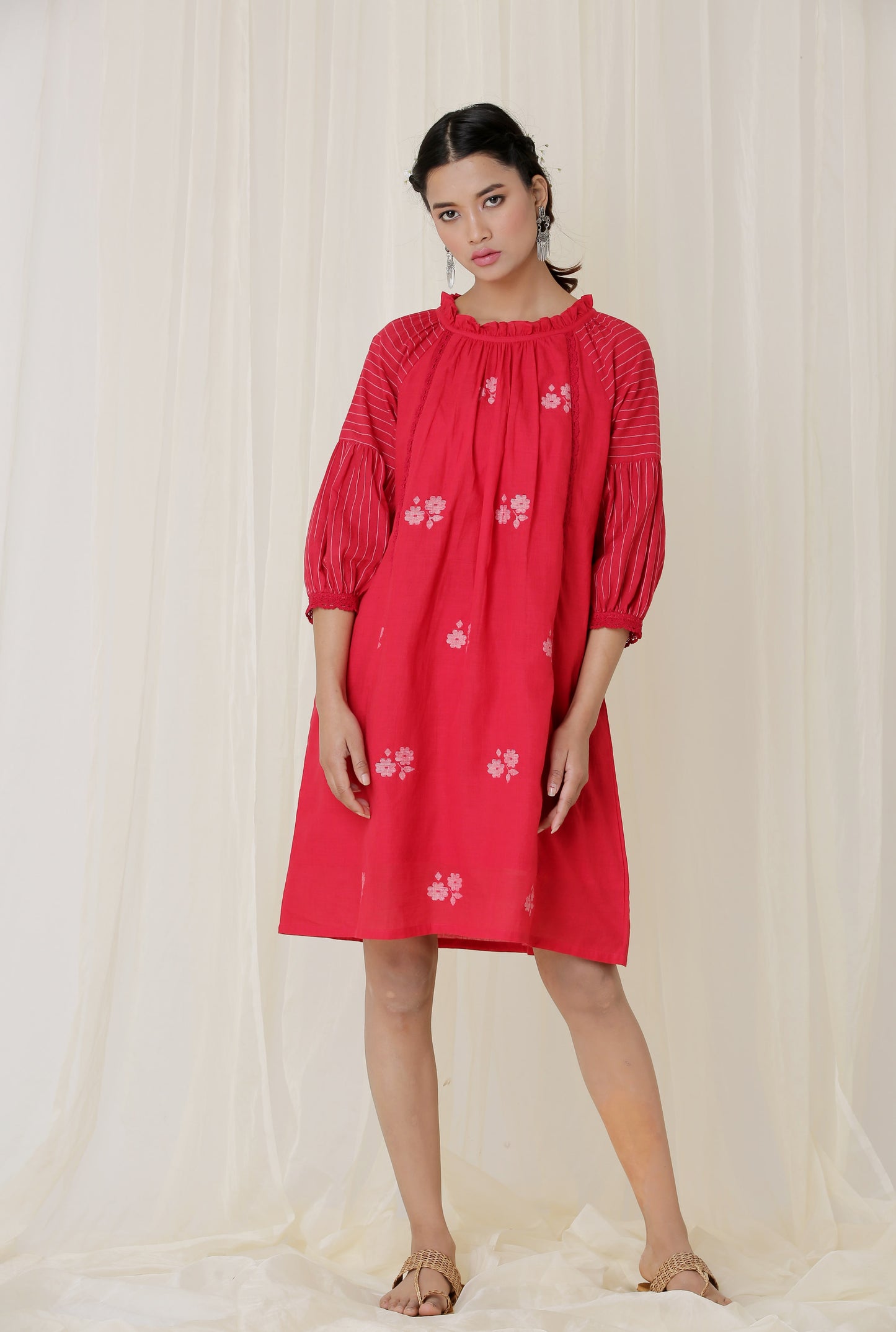 RAGLAN SLEEVE DRESS