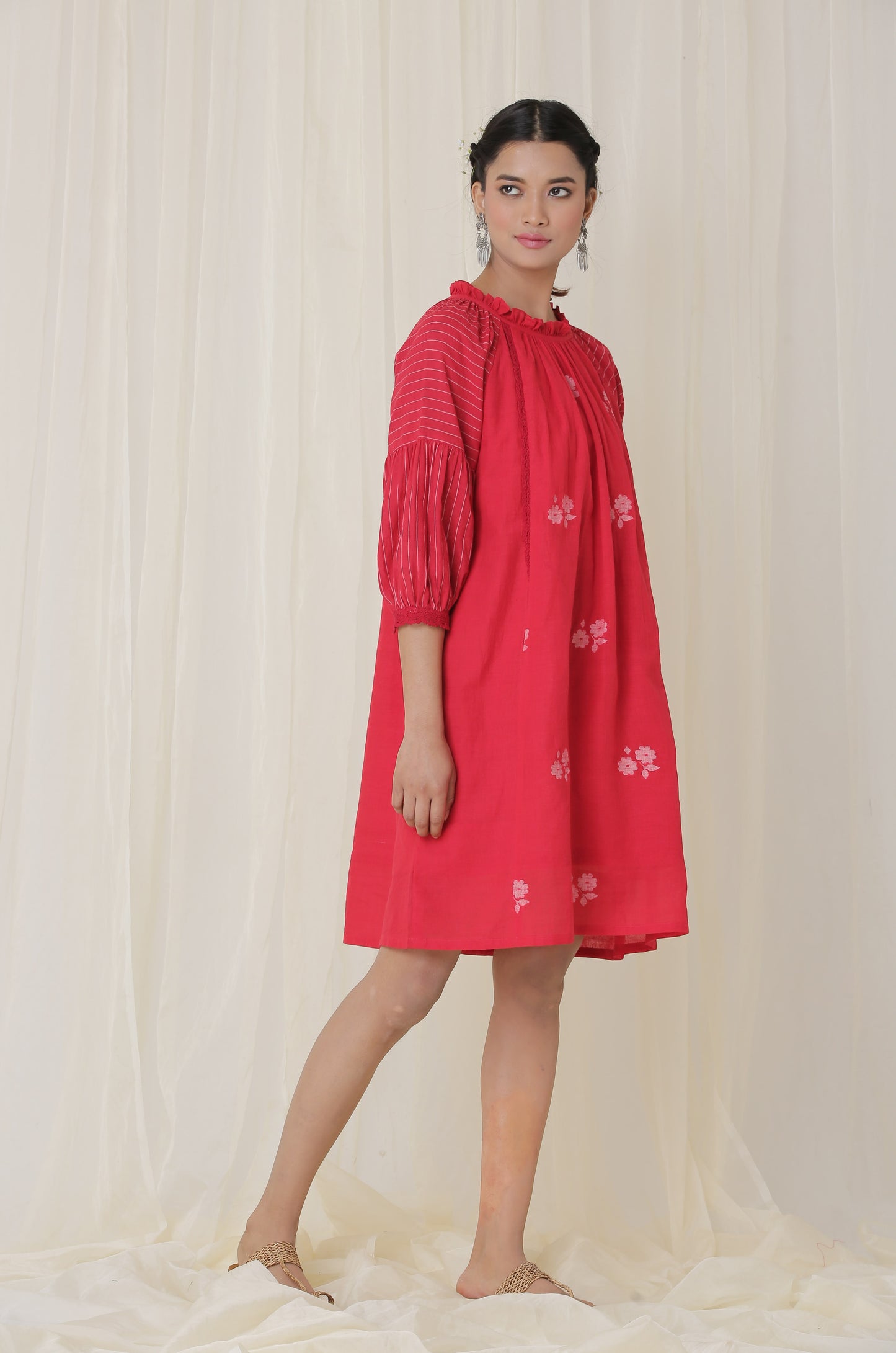 RAGLAN SLEEVE DRESS