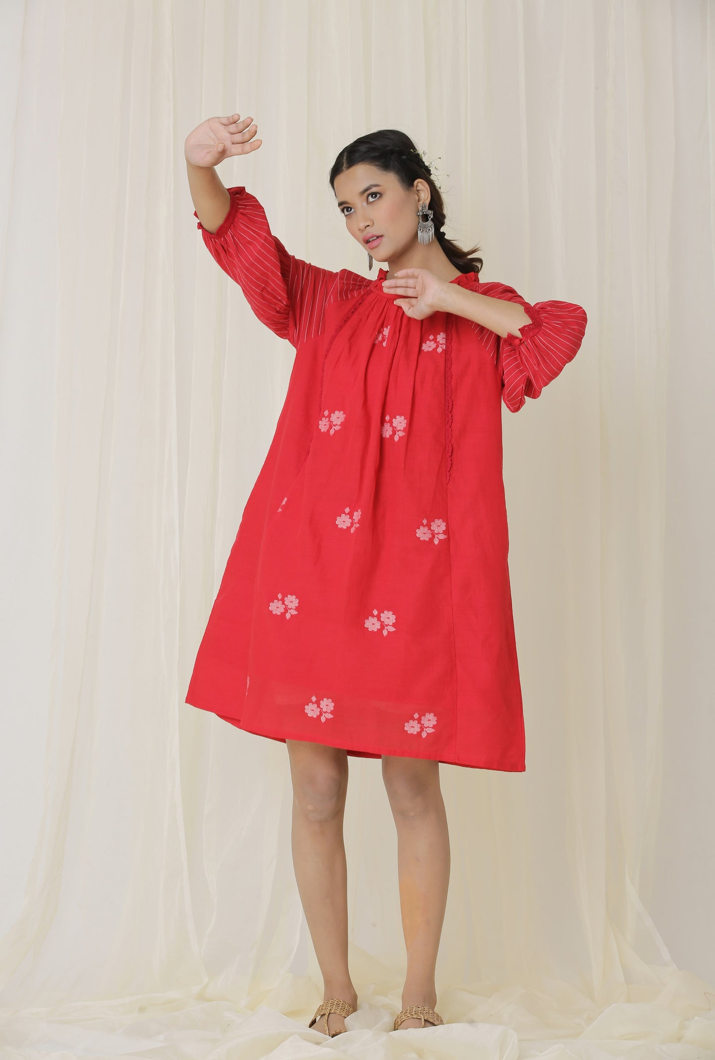 RAGLAN SLEEVE DRESS