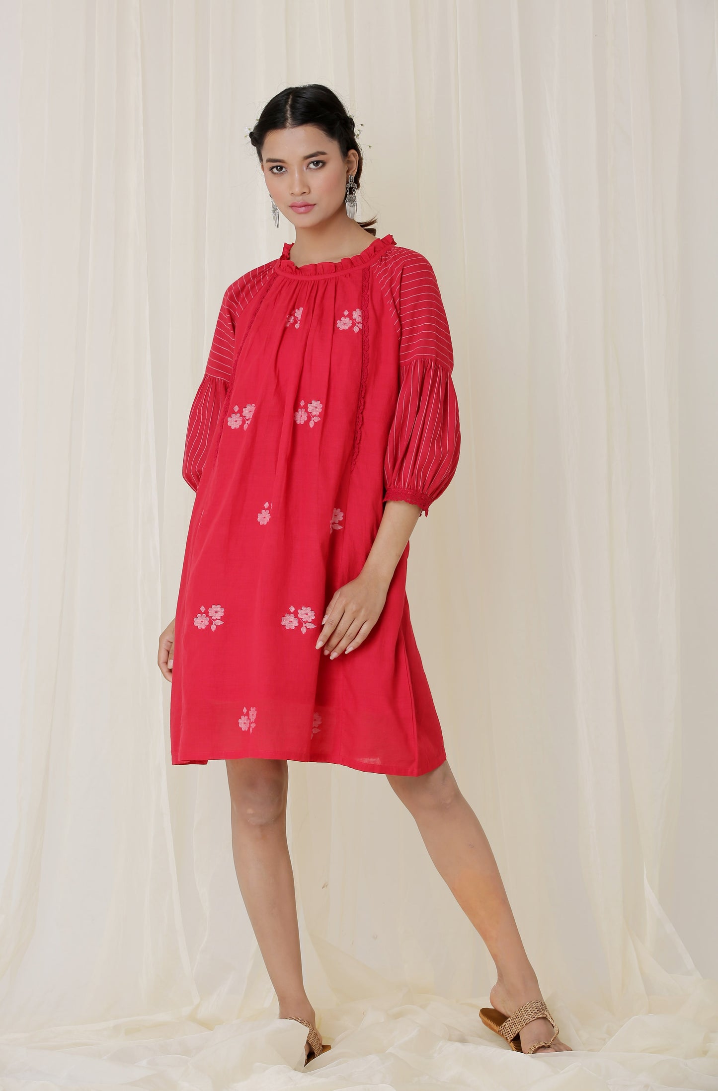 RAGLAN SLEEVE DRESS