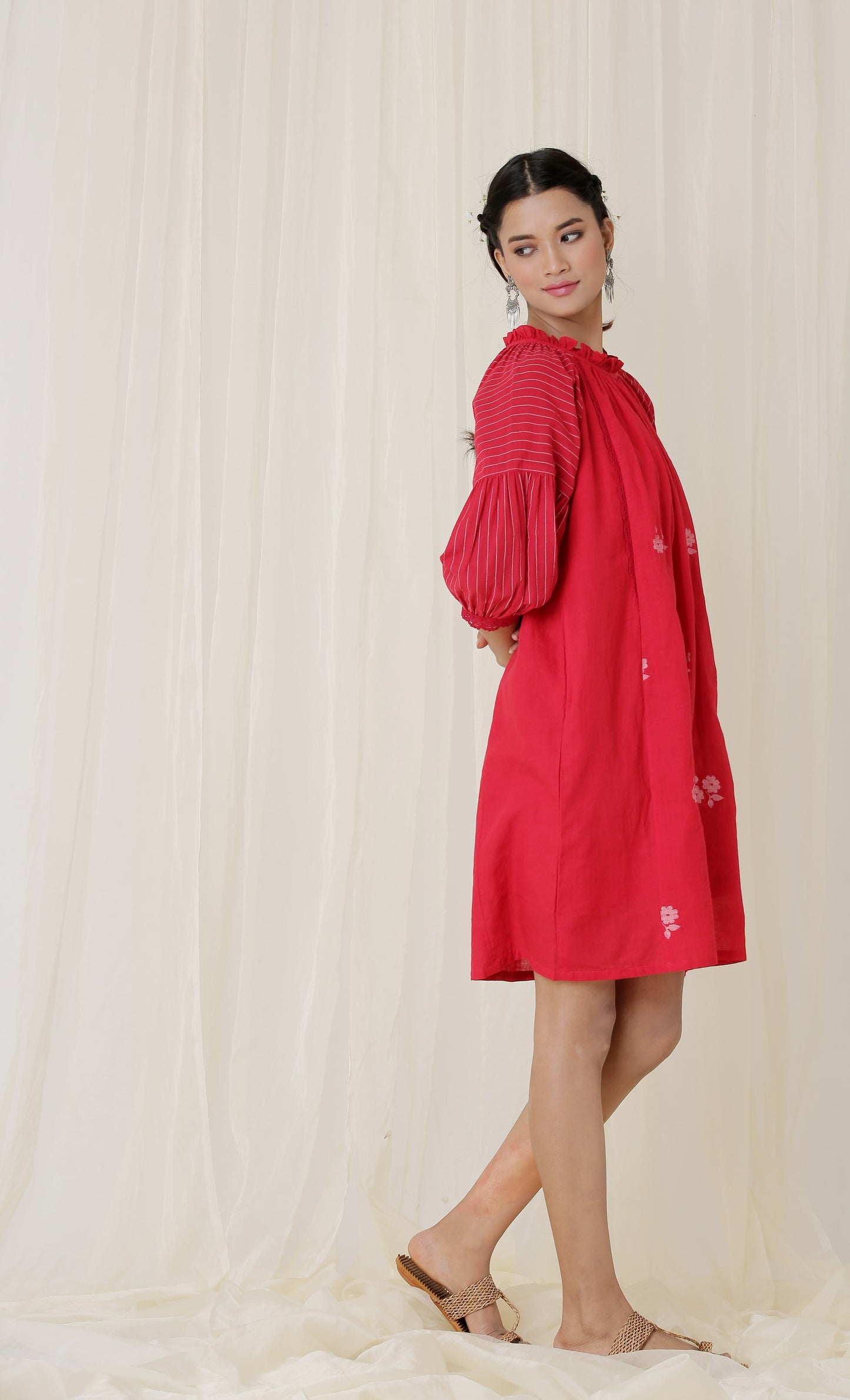 RAGLAN SLEEVE DRESS