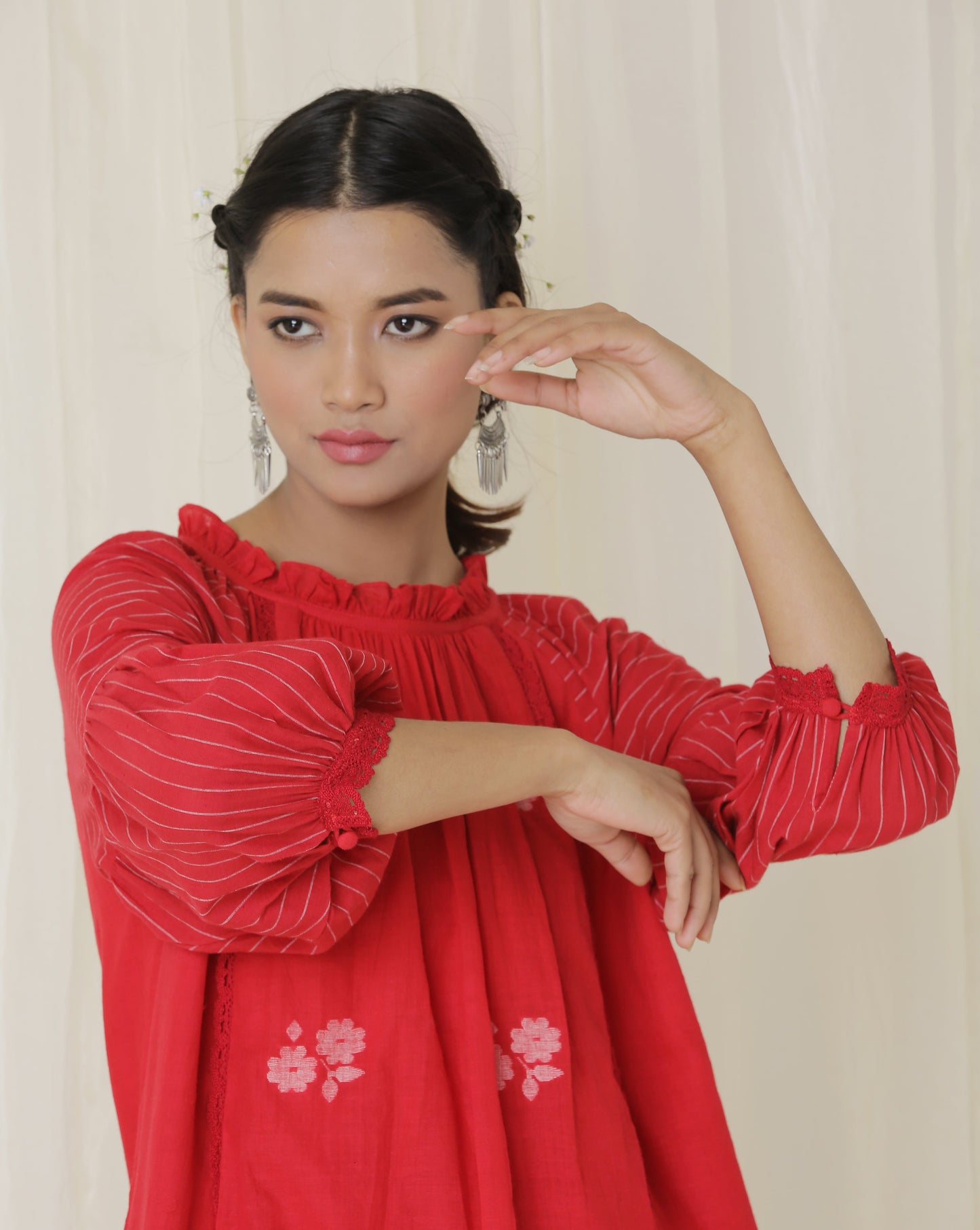 RAGLAN SLEEVE DRESS