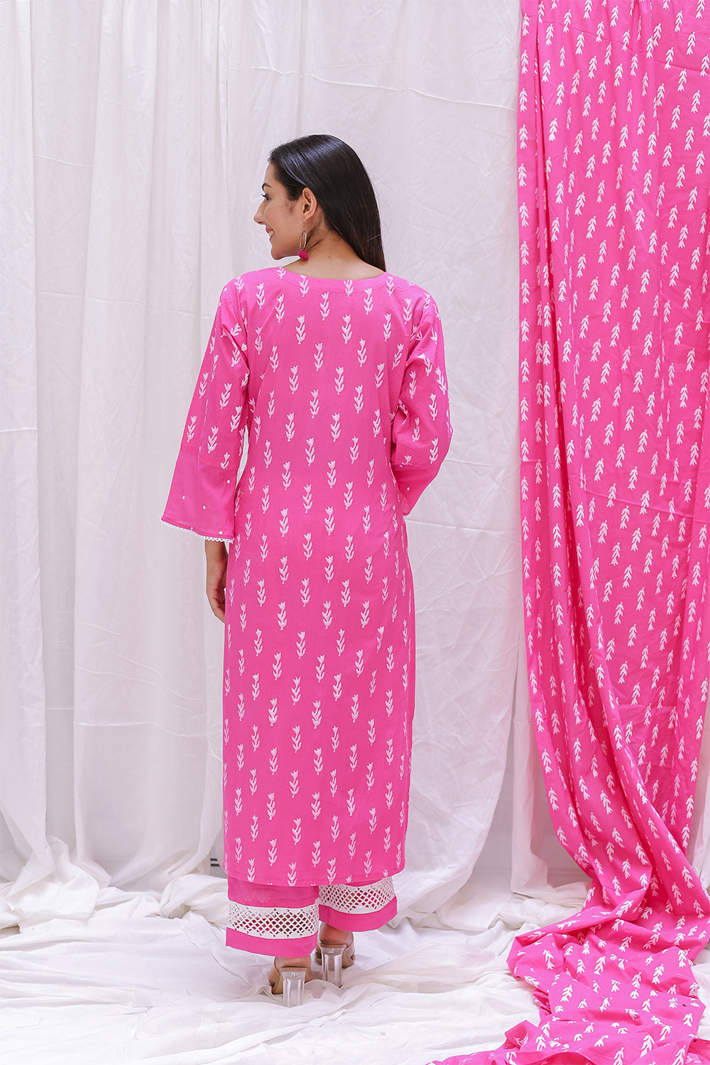 PINK KURTA SET OF-2