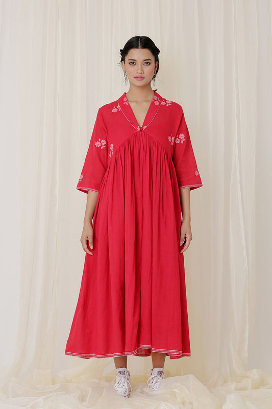 JACKET DRESS (RED)