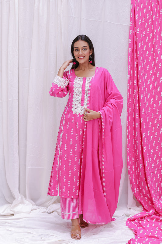 PLAIN PINK DUPTTA
