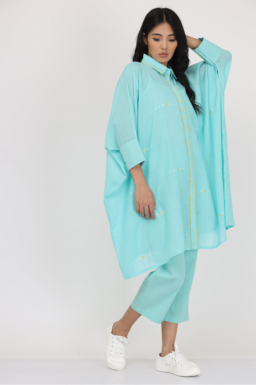 KAFTAN STYLE CO-ORD SET OF-3 (WITH INNER SLIP)
