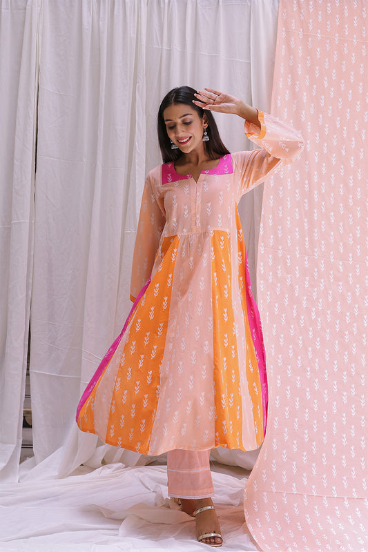 KURTA WITH PANTS SET OF-2