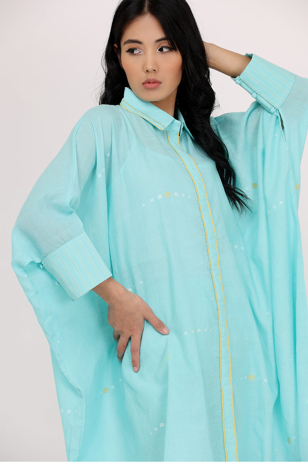 KAFTAN STYLE CO-ORD SET OF-3 (WITH INNER SLIP)