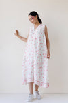 WHITE A-LINE POCKET DRESS
