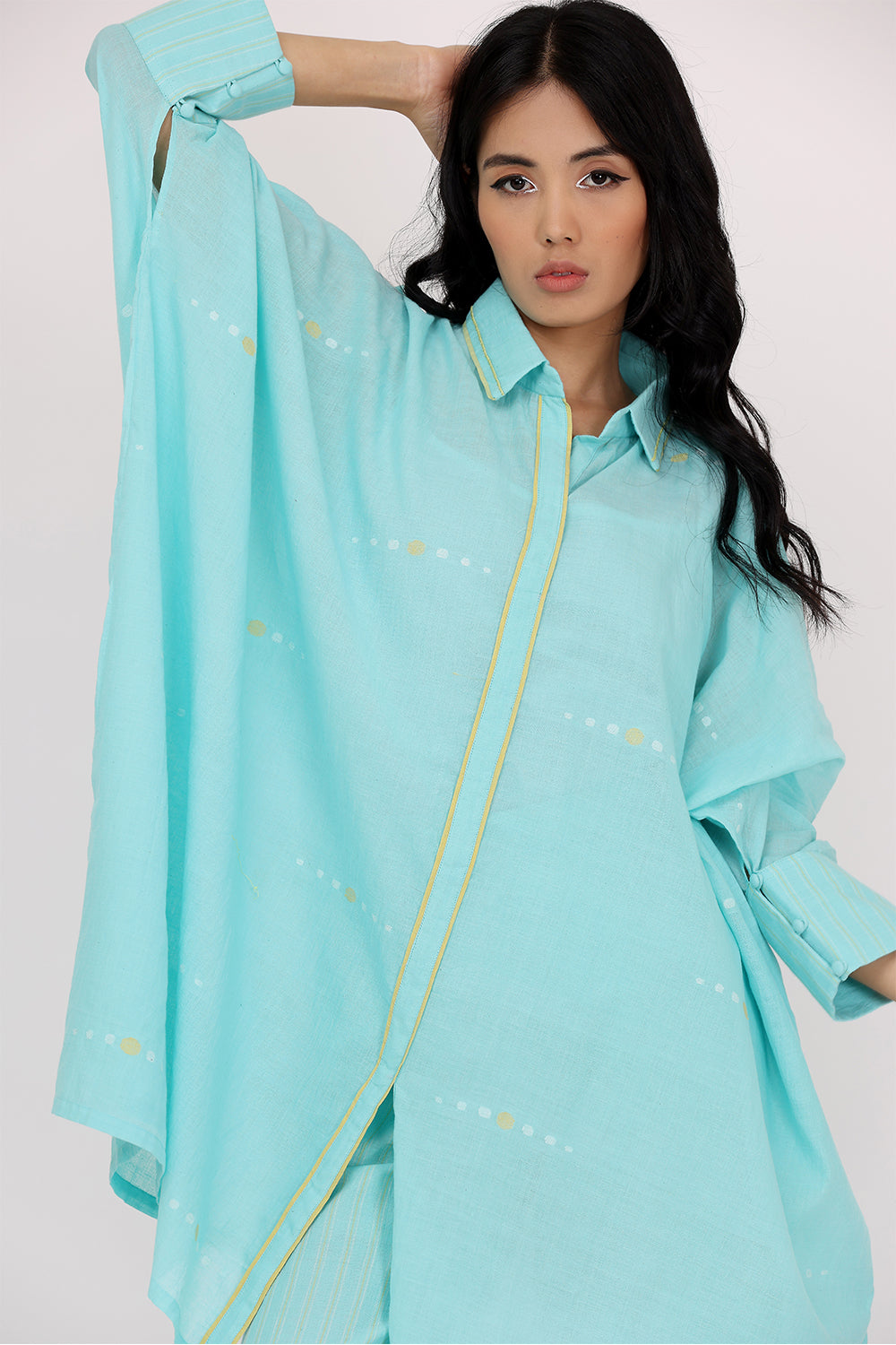 KAFTAN STYLE CO-ORD SET OF-3 (WITH INNER SLIP)