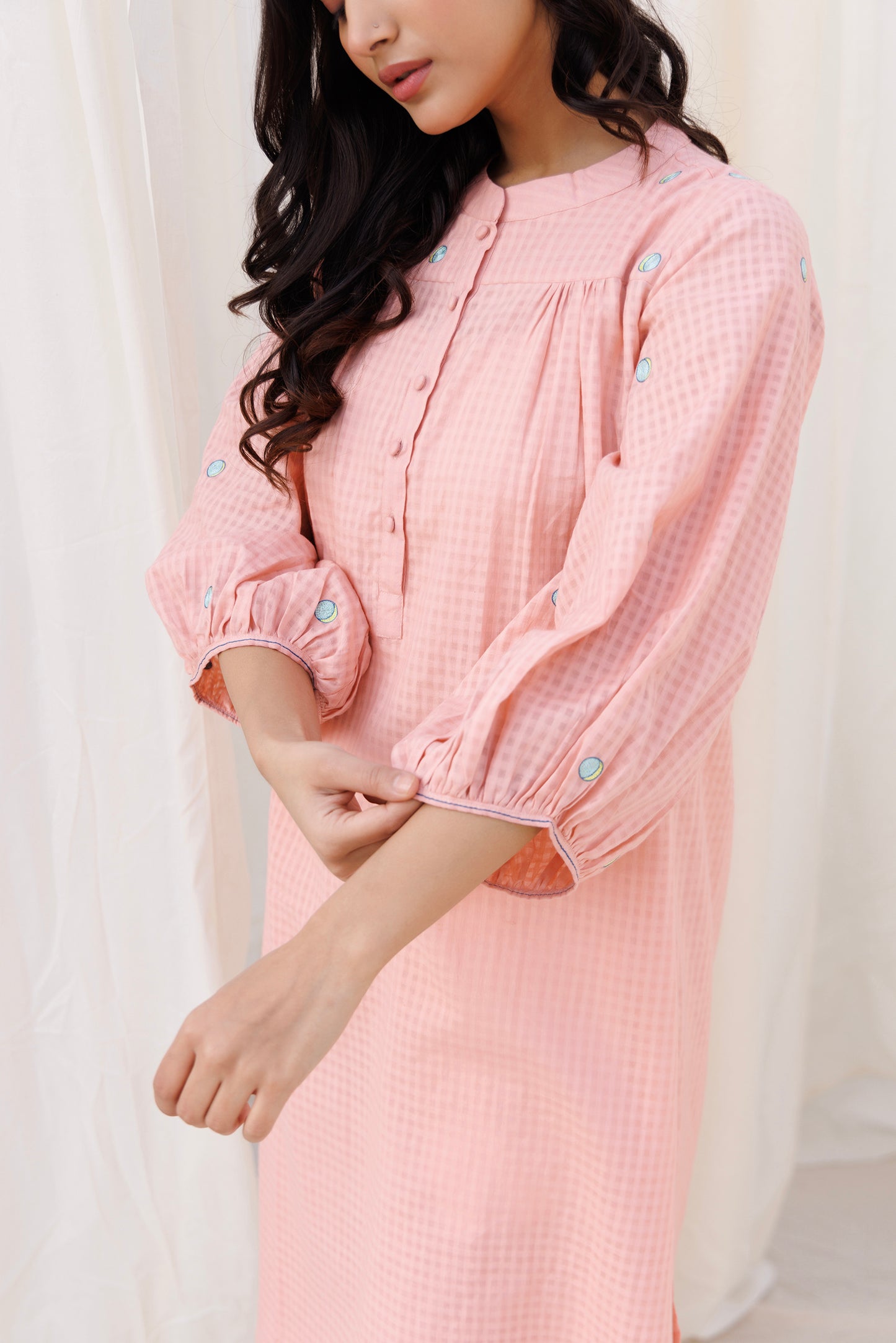 ROUND HEM KURTA SET