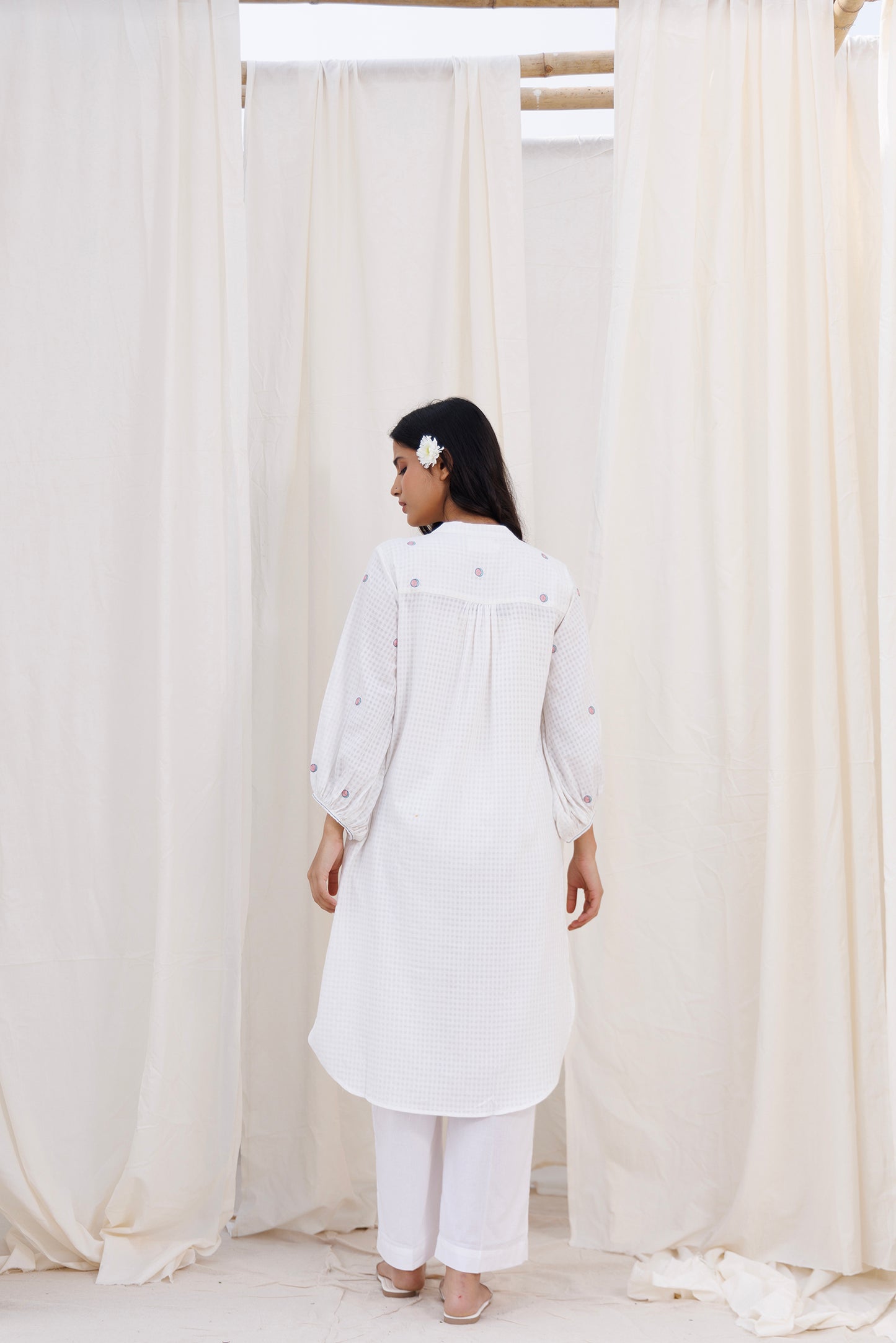 ROUND HEM KURTA SET