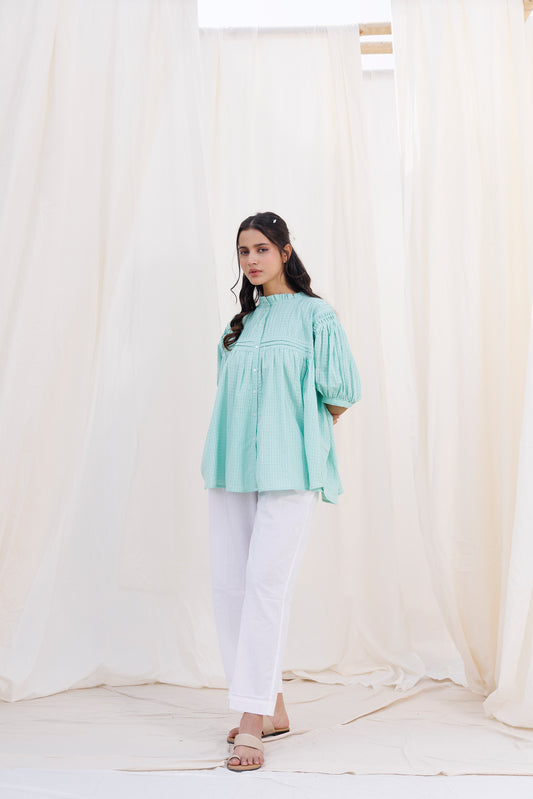 PINTUCKS TOP
