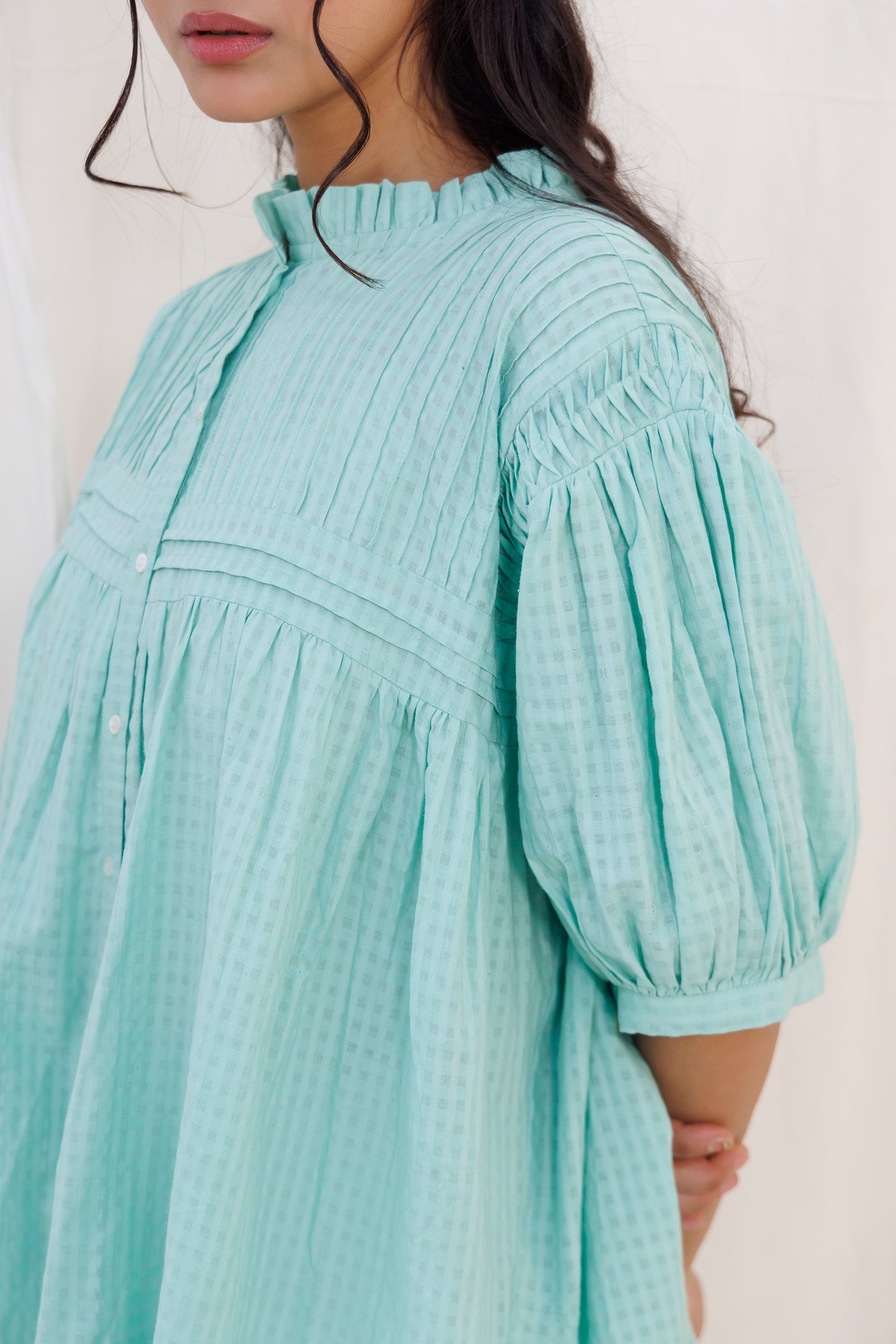 PINTUCKS TOP