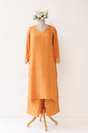V' NECK KURTA SET OF-2