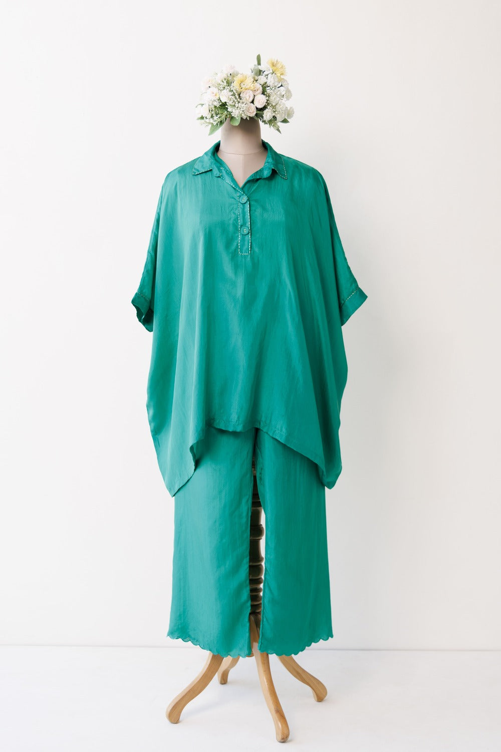 KAFTAN SHIRT CO-ORD SET OF-2