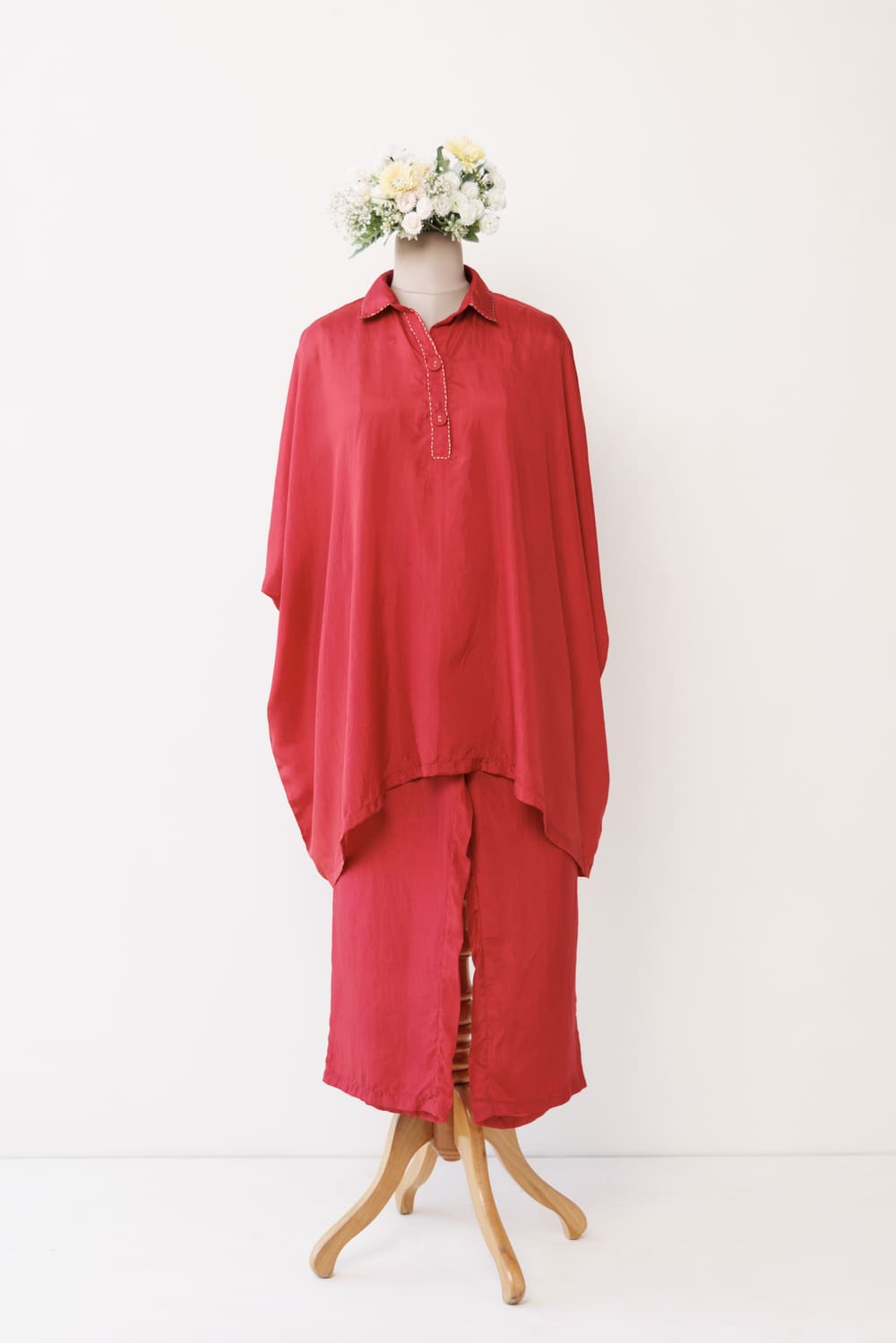 KAFTAN SHIRT CO-ORD SET OF-2