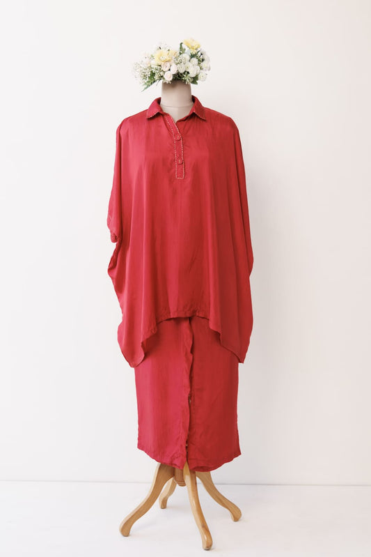 KAFTAN SHIRT CO-ORD SET OF-2