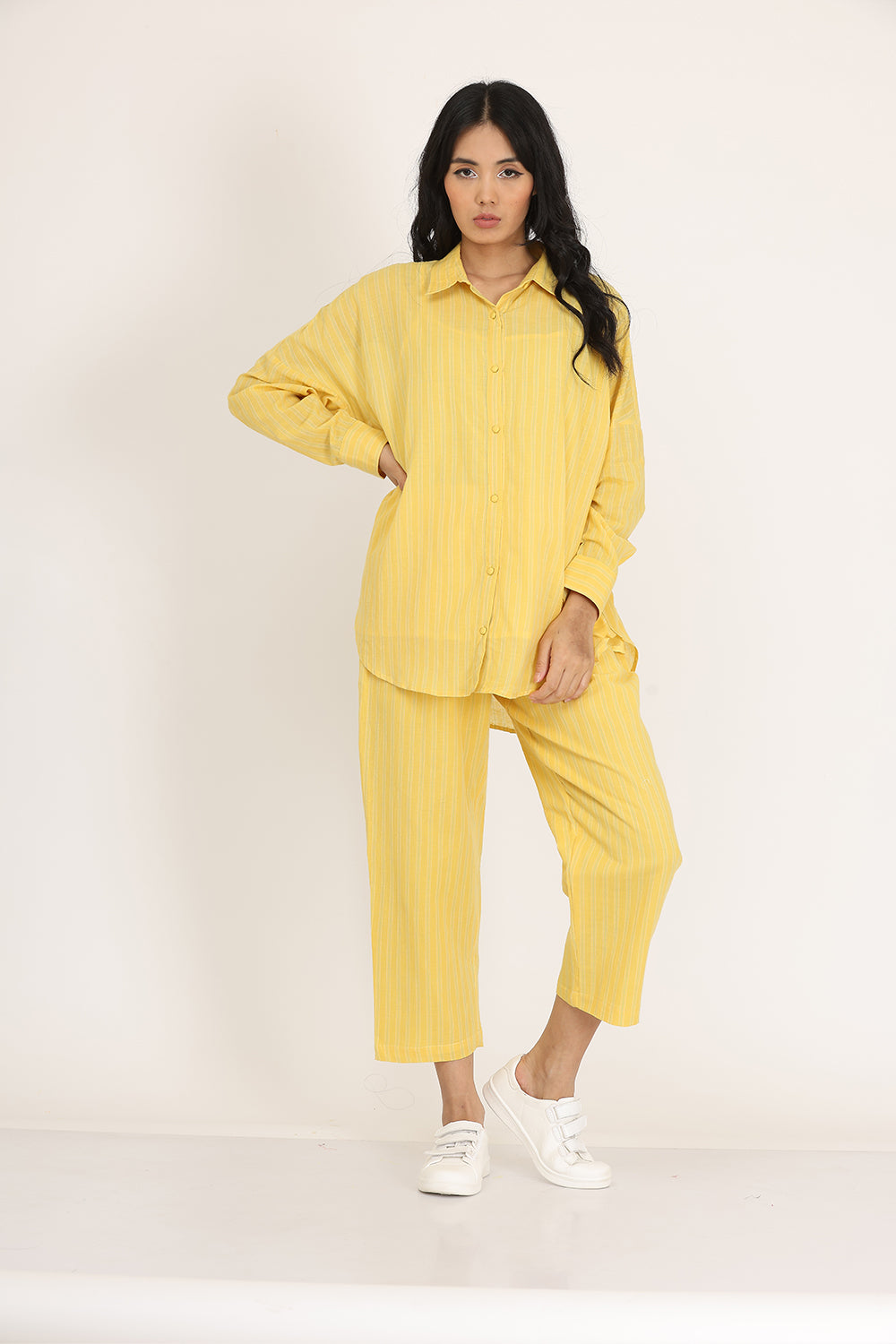 STRIPE BOXY SHIRT
