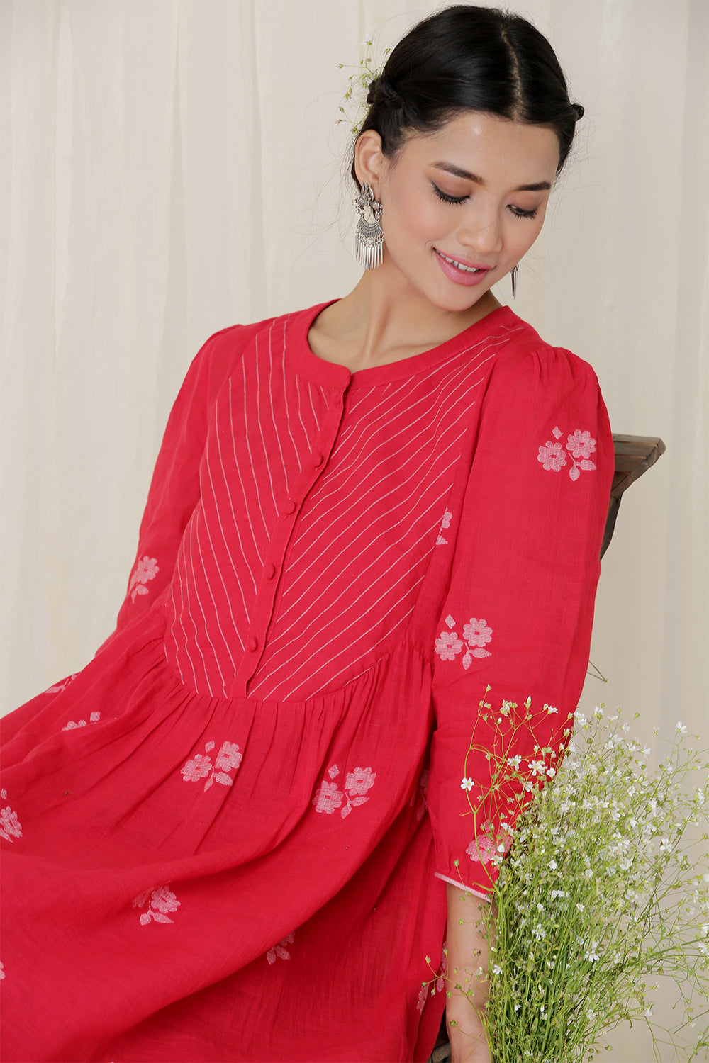 YOK DRESS (RED)