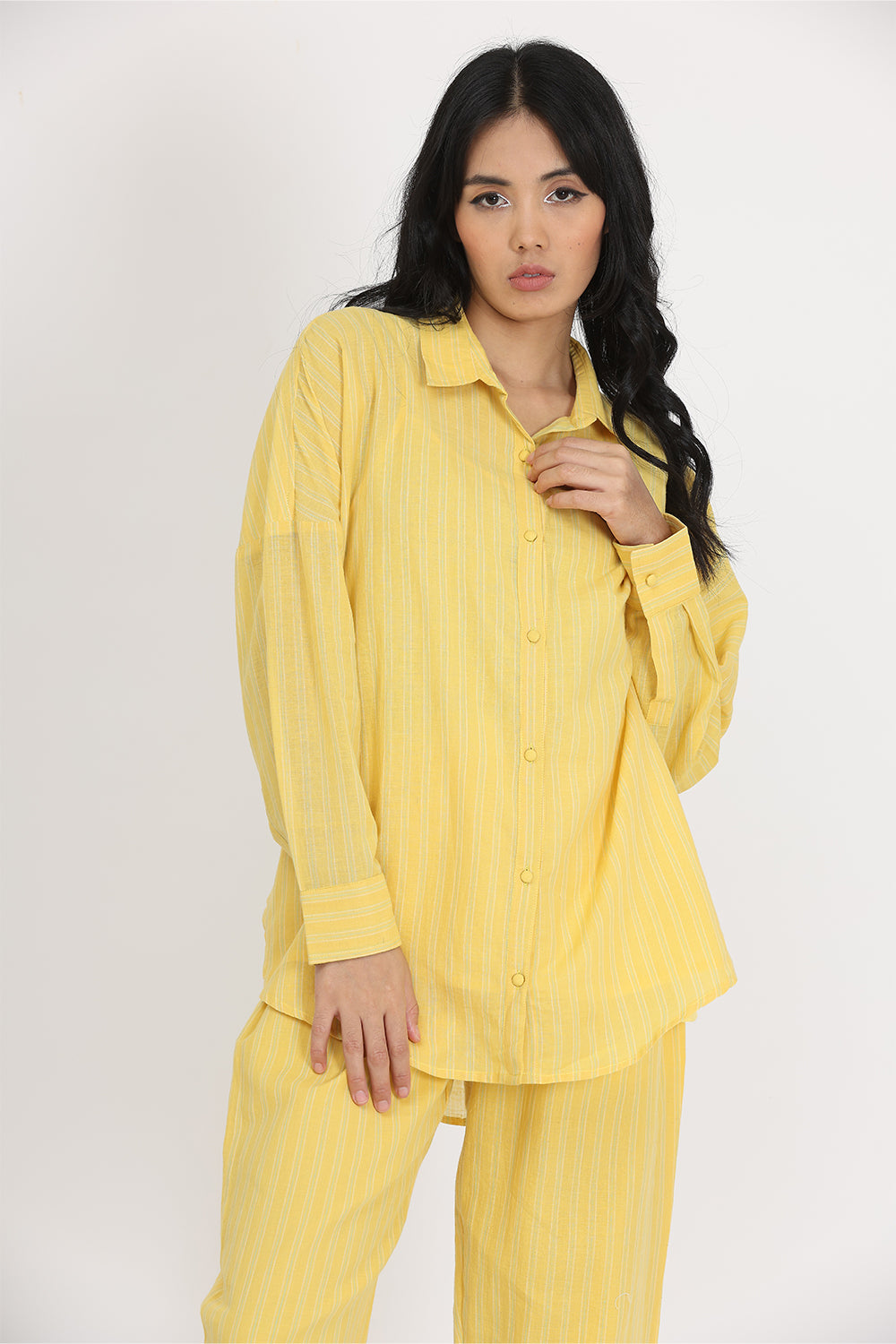 STRIPE BOXY SHIRT