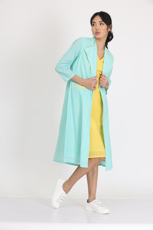 2 SIDE POCKET JACKET DRESS SET OF-2