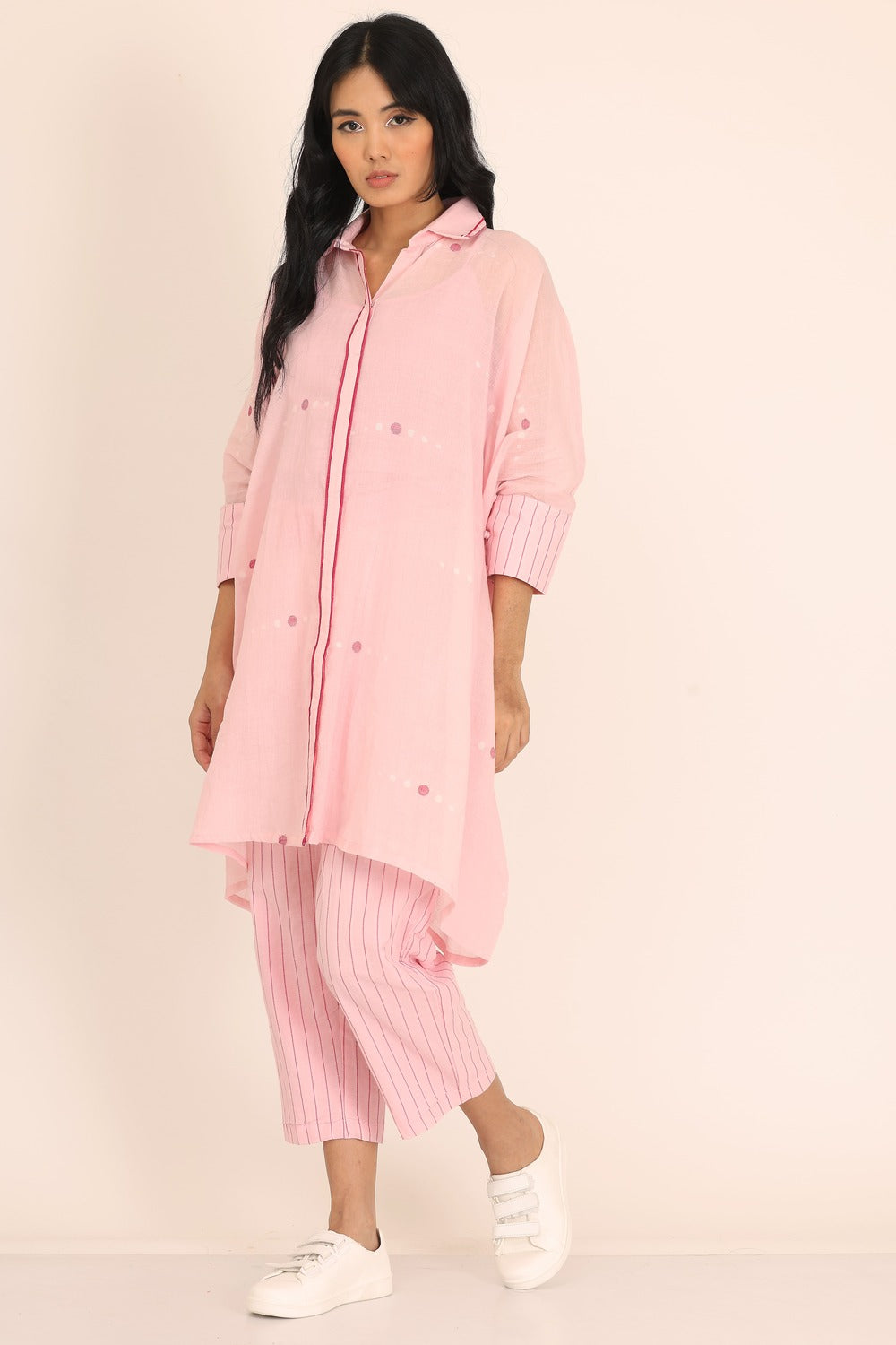 KAFTAN STYLE CO-ORD SET OF-3 (WITH INNER SLIP)