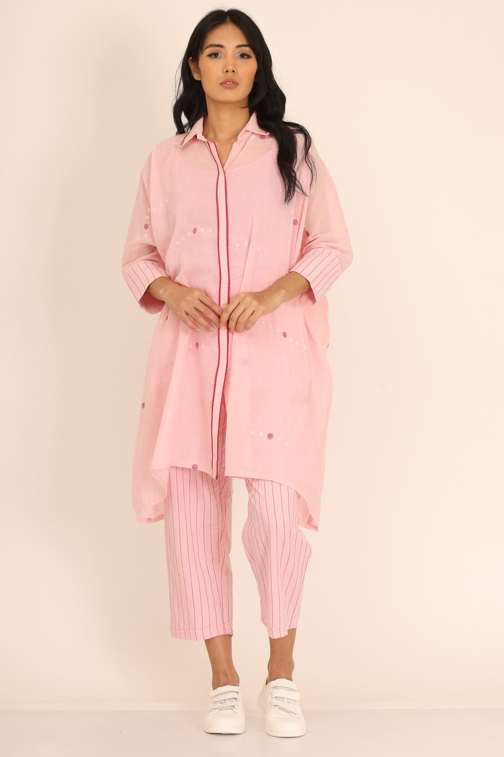 KAFTAN STYLE CO-ORD SET OF-3 (WITH INNER SLIP)