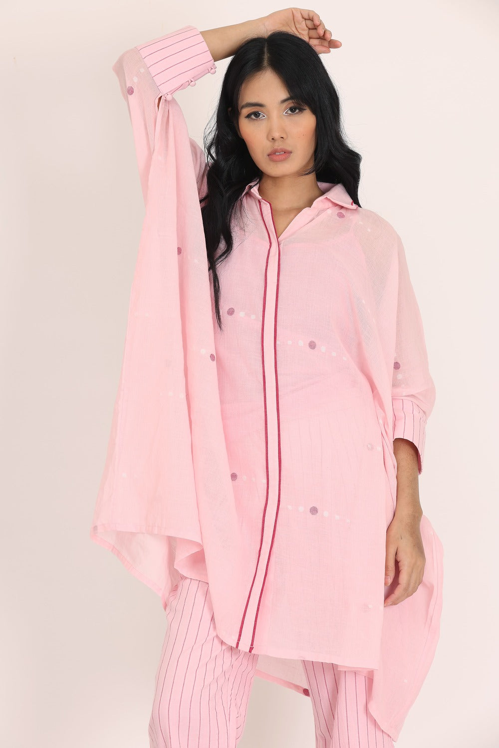 KAFTAN STYLE CO-ORD SET OF-3 (WITH INNER SLIP)
